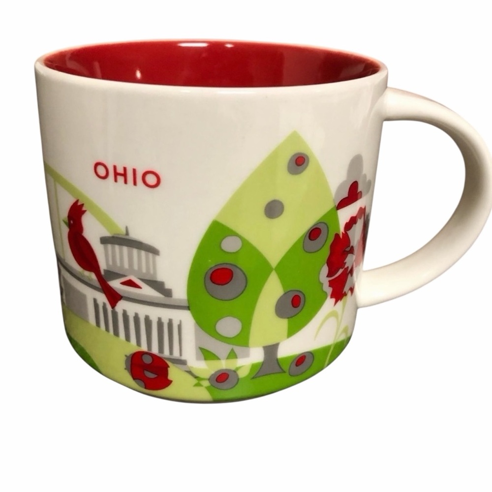 Starbucks You Are Here Ohio Ceramic Mug